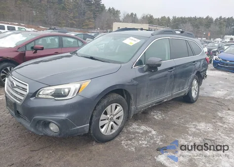 2016 Subaru Outback 2.5I Premium z USA, uszkodzony, nr VIN 4S4BSAFC4G3208574